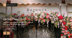 Desktop Screenshot of daphnes-restaurant.co.uk