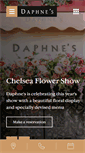 Mobile Screenshot of daphnes-restaurant.co.uk